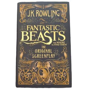 Fantastic Beasts Book the original screenplay jk Rowling